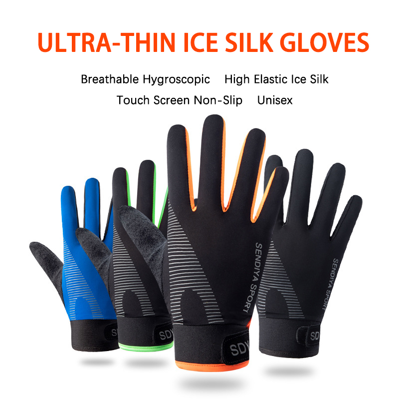 Spearfishing Glove - Ince eldiven buz ipek yaz güneş