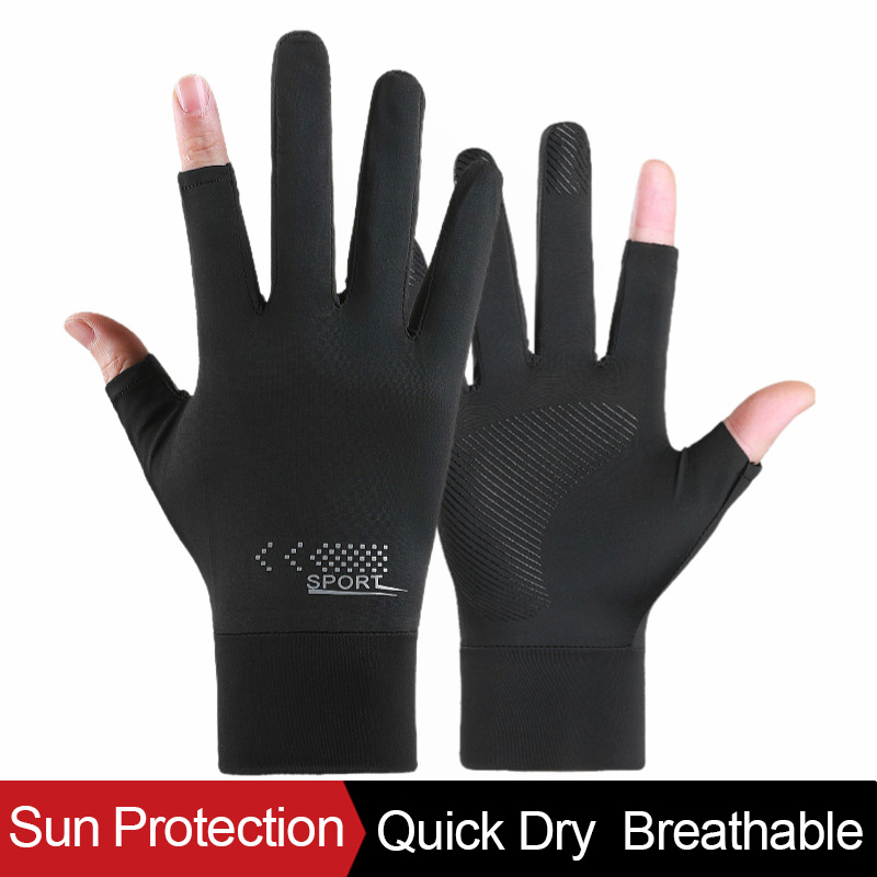 Spearfishing Glove - Erkekler için güneş koruma eldivenleri bisiklet