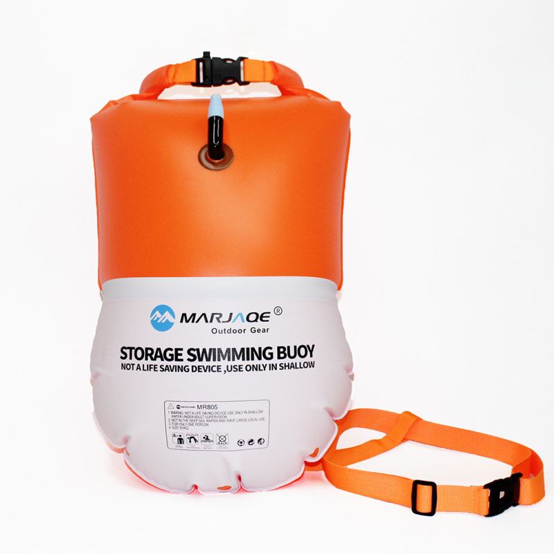 Swim Buoy Open Water - MARJAQE Depolama Alanlı Yüzme Şamandırası, Su