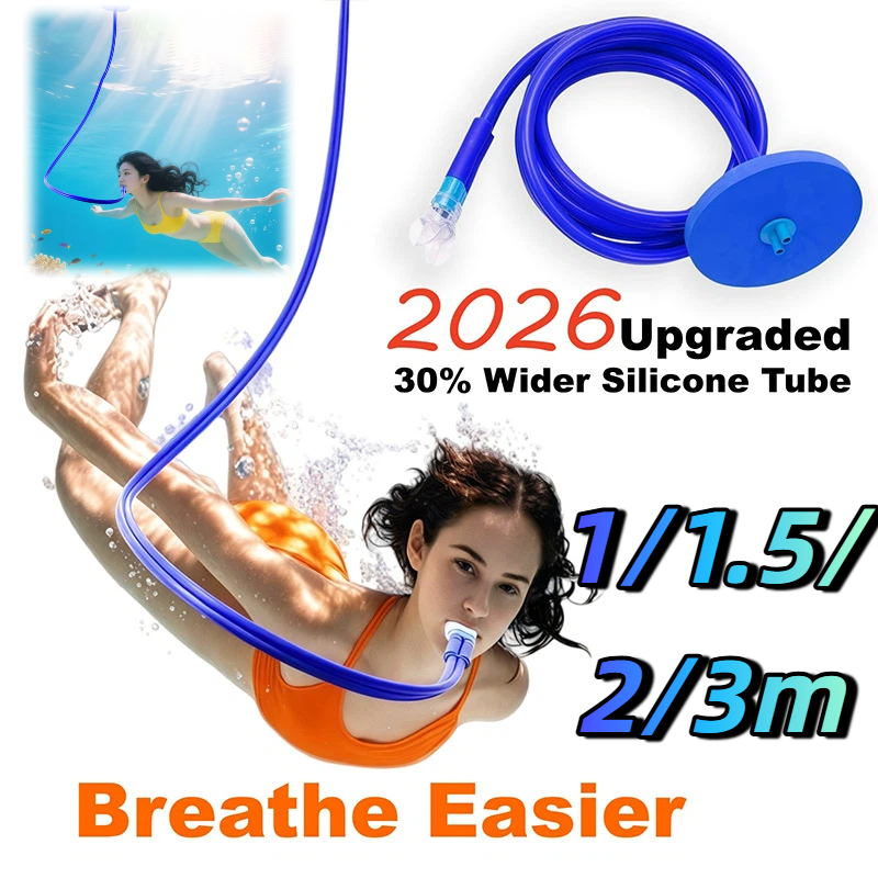 Snorkel Dry Top - 1/1.5/2/3 m Yetişkin Tam Kuru Solunum