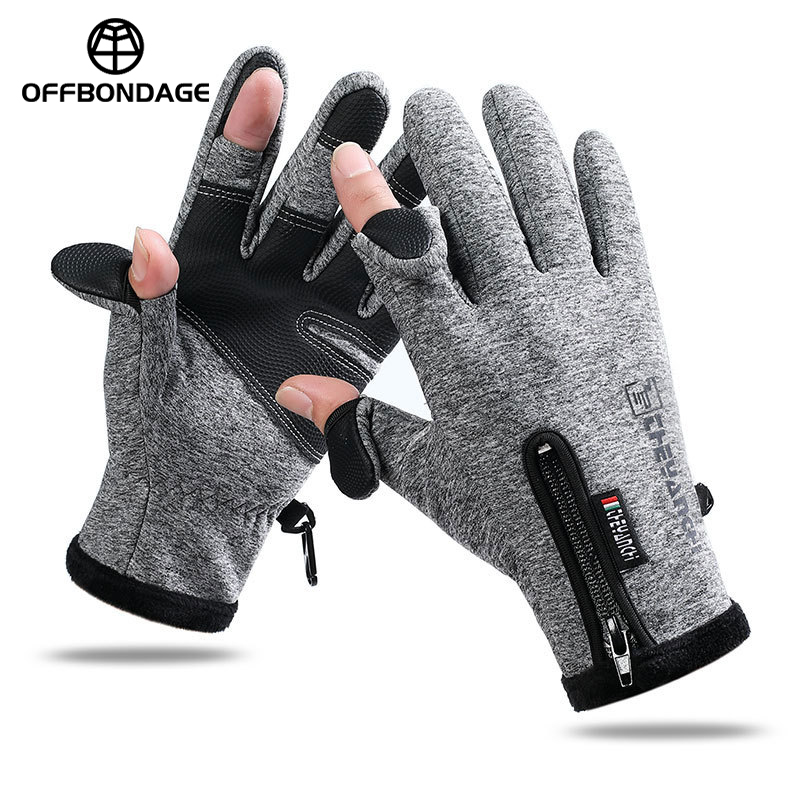 Kış sıcak dokunmatik ekran bis - Spearfishing Glove incelemesi ve fiyatı